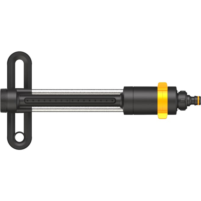 Fiskars Solid Serie - Zwenksproeier - 285 m² - Stevige Metalen Basis - Roestvrijstalen Filter