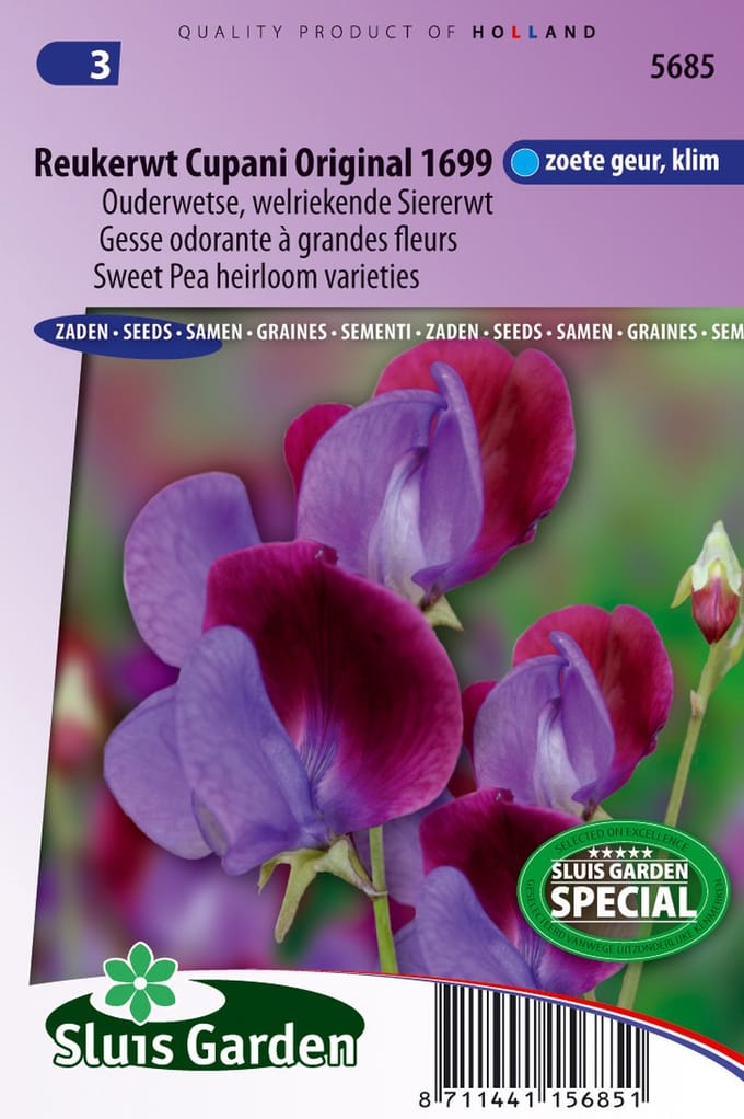 Sluis Garden - Reukerwt Cupani Original 1699 (lathyrus)