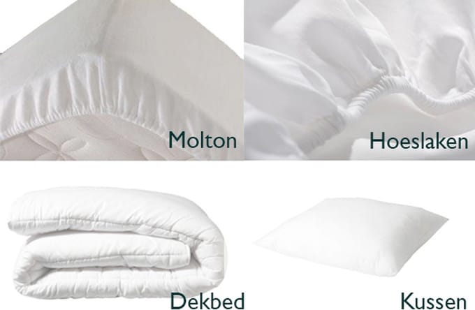 Rockwood® Bedtextiel Pakket 4 In 1 Wit Kwaliteit