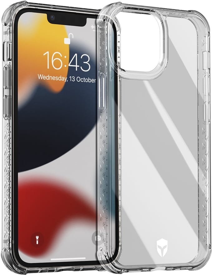 Force Case, Hoesje geschikt voor iPhone 13 Mini - AIR Versterkt, Transparant
