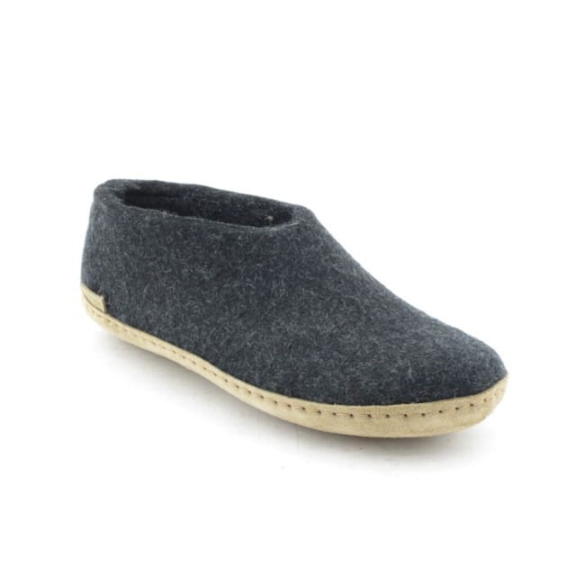 Glerups Shoe leather sole a 02-charcoal