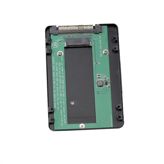 2,5 inch NVMePCIE SSD naar M.2 NGFF PCIe x4 SSD-adapterbehuizing PCI Express SSD-adapterkaart