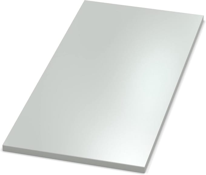 Tafelblad 28 mm Grijs Melaminehars Gecoat Spaanplaat 100x80 cm