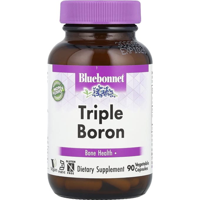 Drievoudig Borium, Plantaardige Capsules, 90 Tabletten (3 mg per capsule)