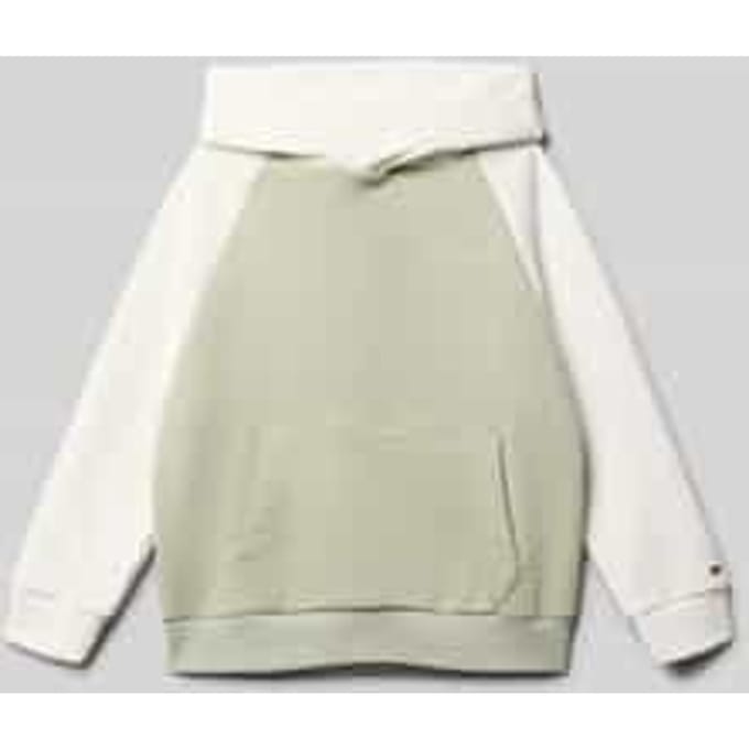 Relaxed fit hoodie van katoenmix