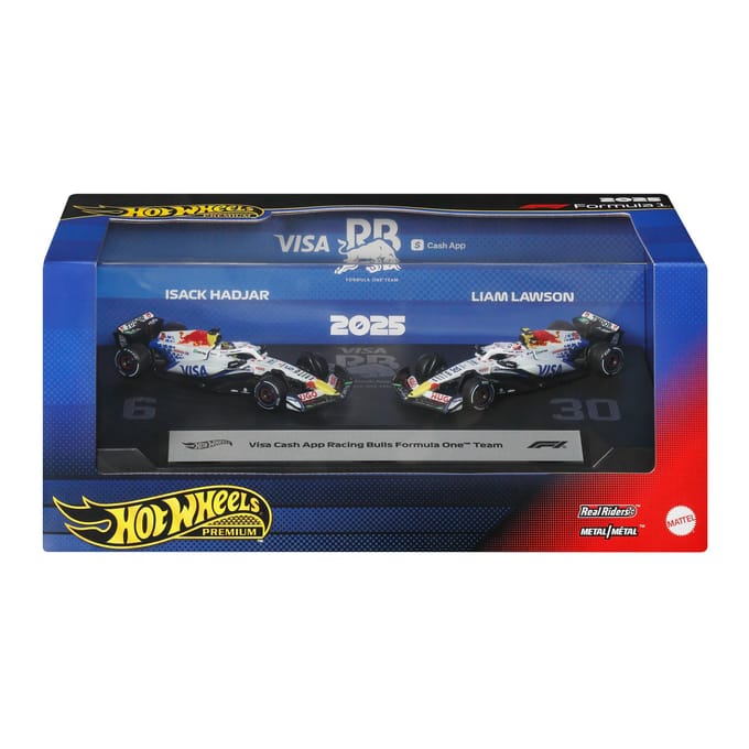 Hot Wheels Premium Formula 1 set van 2 - Atlassian Williams Racing Team Alex Albon en Carlos Sainz