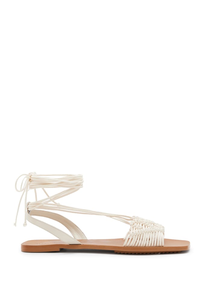 AllSaints Donna Sandal Chalk White Taglia: 38 | Infradito Outlet | Donna | Bianco