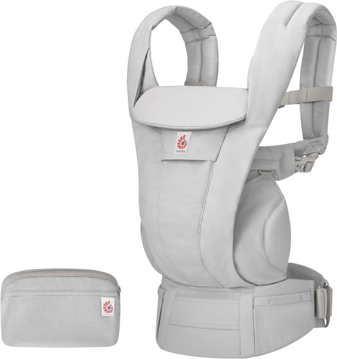Ergobaby Omni Deluxe Cotton Draagzak - Pearl Grey