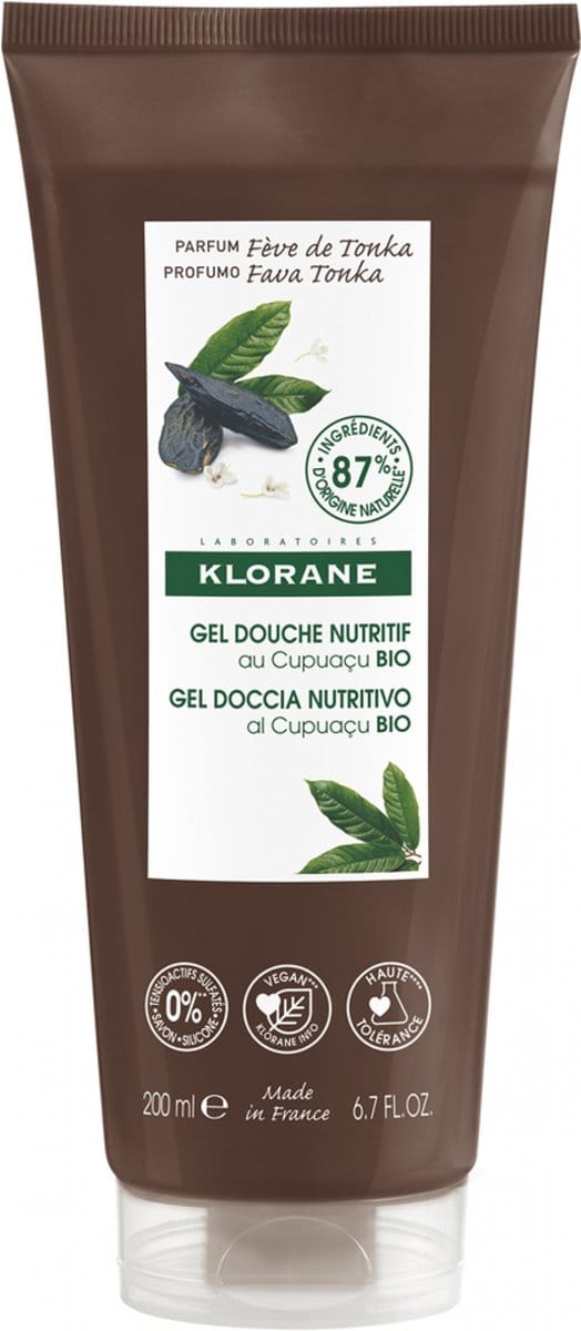 Klorane Huid Feve de Tonka Gel Douche