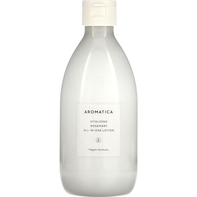 Aromatica, Vitaliserende Rozemarijn Alles-in-één Lotion, 10,1 fl oz (300 ml) white