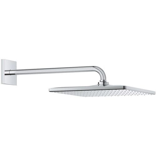Grohe Rainshower 310 Mono Cube overhead shower set square, wall mounting, without flow restriction, 26563000