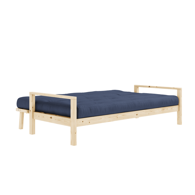 Karup Knop slaapbank - 737 Navy - 101ClearLacquered