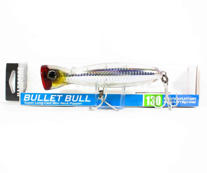 Yo Zuri Duel Hardcore Bullet Bull 130 mm drijvend kunstaas F1205-HTMF (9082) white
