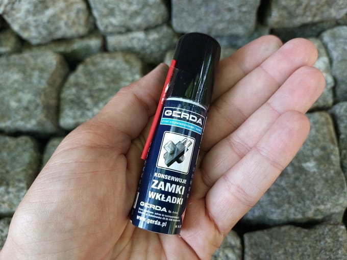 Gerda Onderhoudsspray voor Sloten en Cilinders - 25ml