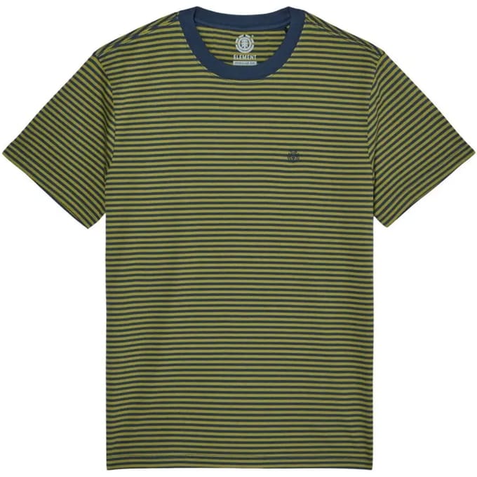Element Icon Embroidery T-shirt Met Korte Mouwen Groen S Man