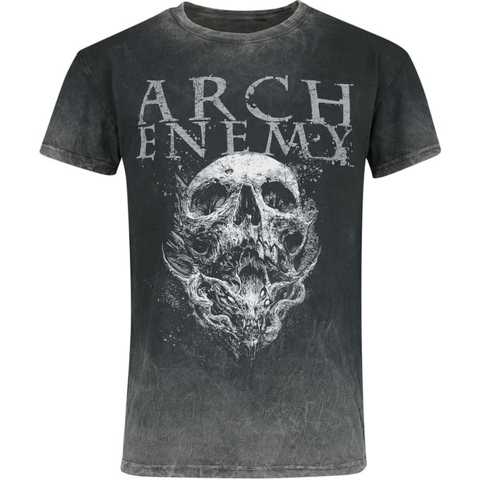 Arch Enemy T-shirt - Set The Flames - S tot 4XL - voor Mannen - grijs