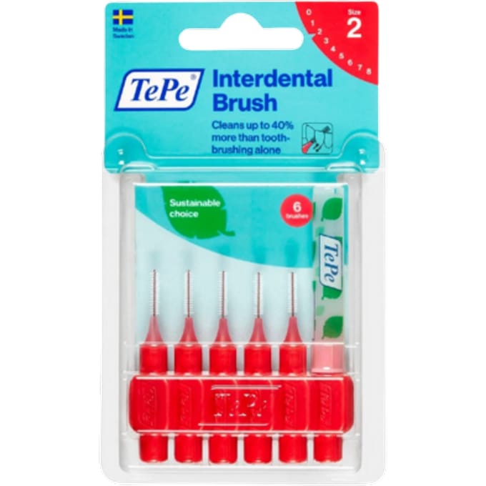 TePe Kierenborstels 0.5mm - 6 stuks.