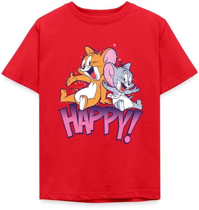 Tom En Jerry Met Nibbles T-Shirt Kinderen