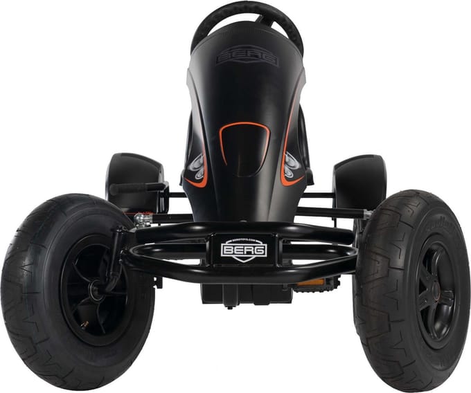 BERG XL frame Black Edition BFR-3 Skelter - Met handrem - Verstelbare Stoel - Drie versnellingen - Zwart - Vanaf 5 jaar