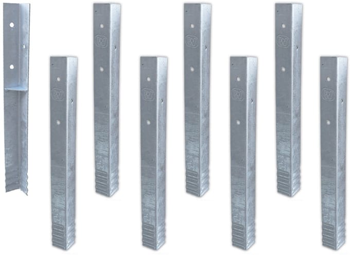 FATMOOSE ProFix Hoekanker - SET a 8 stuks