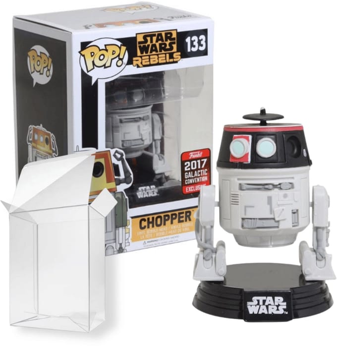 Funko POP! Star Wars Rebels: Chopper (2017 Galactic Convention) #133 [Boxconditie 7/10]