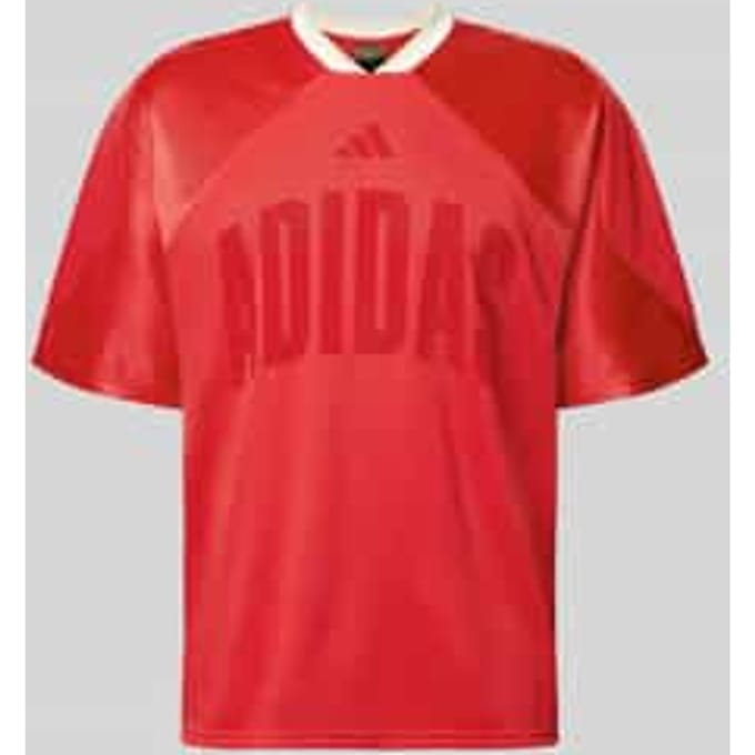 Regular fit sport T-shirt met labelprint