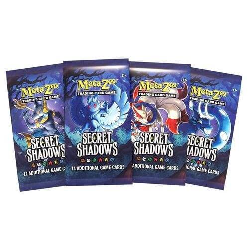 GameQbator Labs Metazoo TCG Secret Shadows-Booster Pack (Diversen) Nieuw