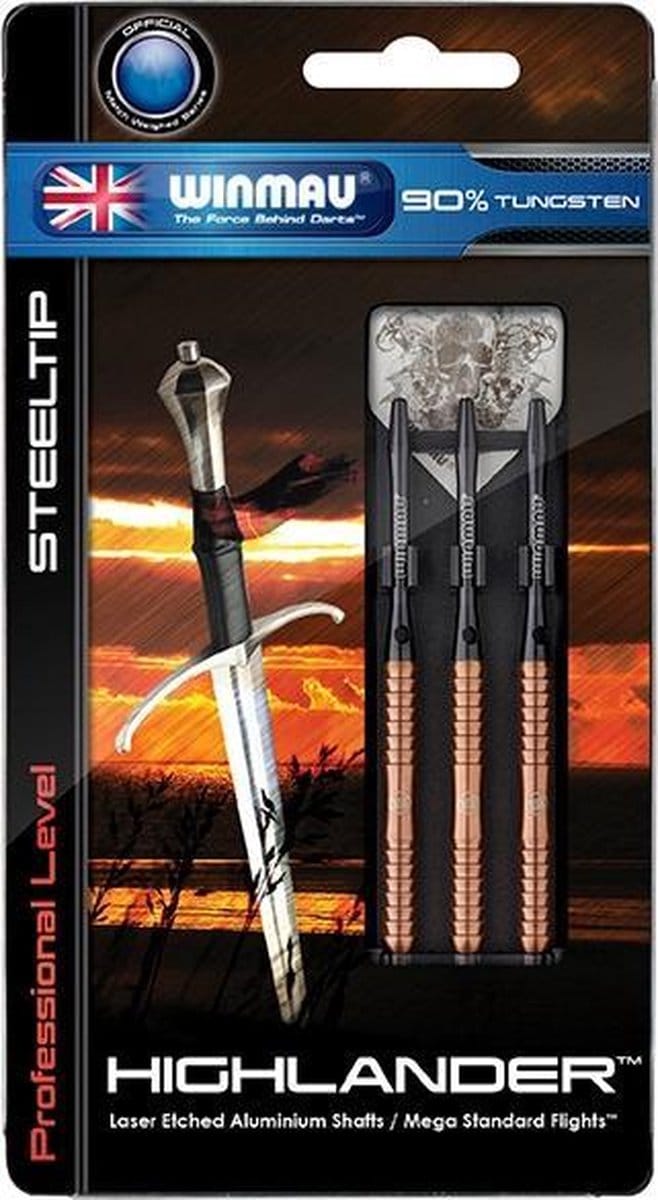Darts Winmau Highlander 90% Tungsten 22 gram