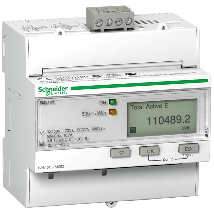 Schneider Electric Acti 9 elektriciteitsmeter - A9MEM3165