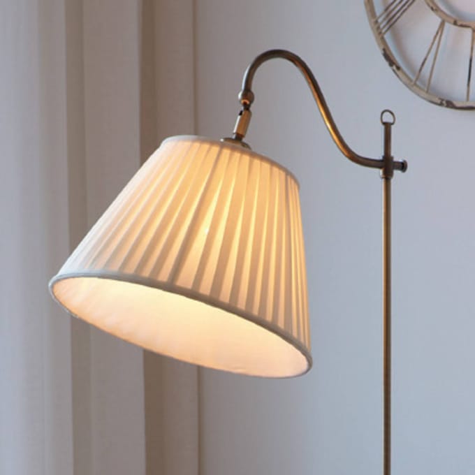 Markslöjd Antieke vloerlamp Charleston oud messing