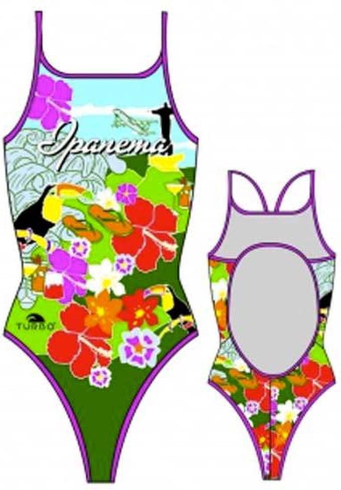 Turbo Ipannema Zwemkleding Veelkleurig S Vrouw