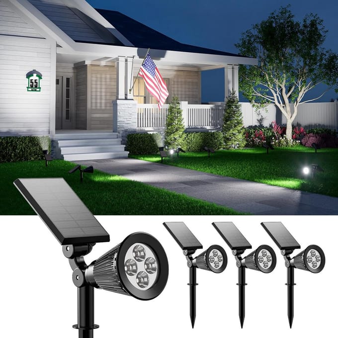 Krachtige Solar Wandlamp met Bewegingssensor - 270° Verstelbaar - Waterdicht Buitenverlichting