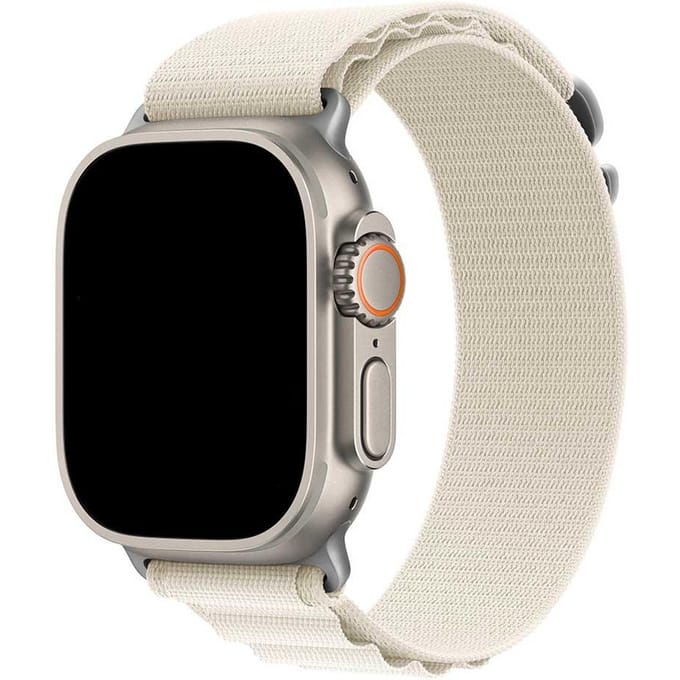 2+1 | Apple Watch Bandje Alpine - Nylon - Sterrenlicht