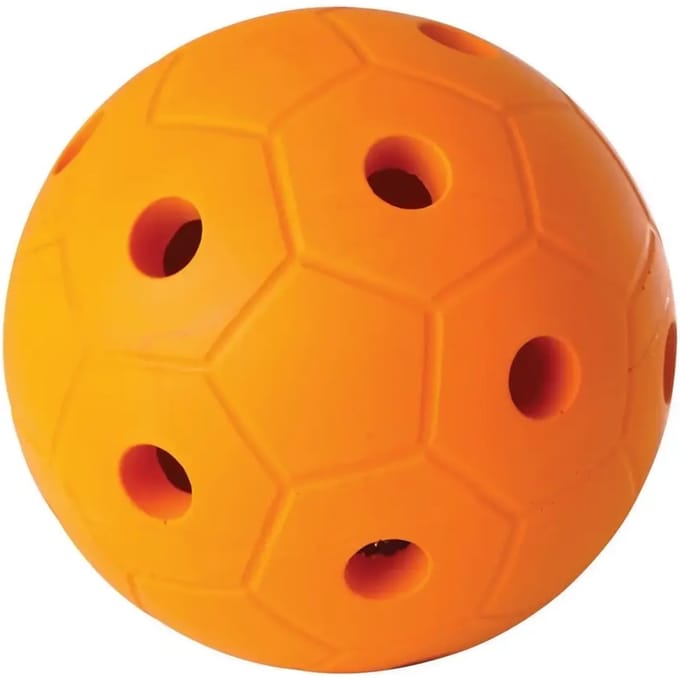 Voetbal met belletjes pvc geperforeerd kind Tremblay CT