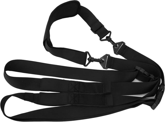 Draagriem Paddleboard - Surfplank Band - Watersport Vervoer - Handsfree Gemak - Verstelbaar - Zwart