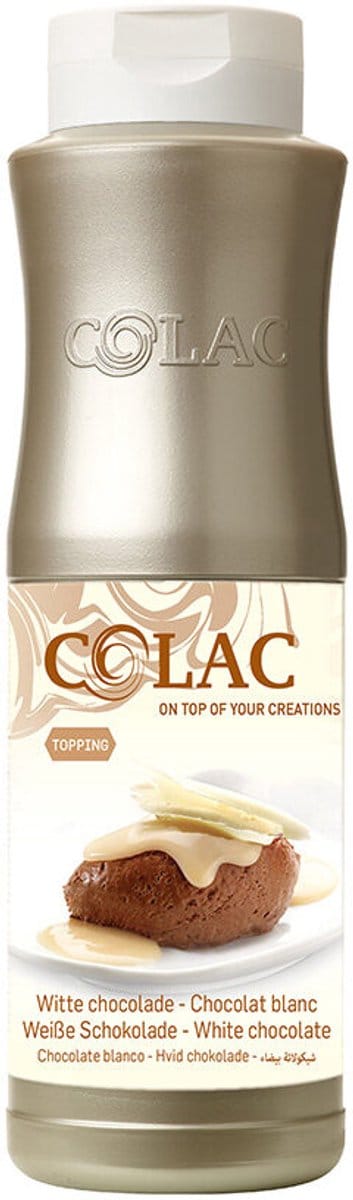 Colac - Topping Witte Chocolade 1 KG