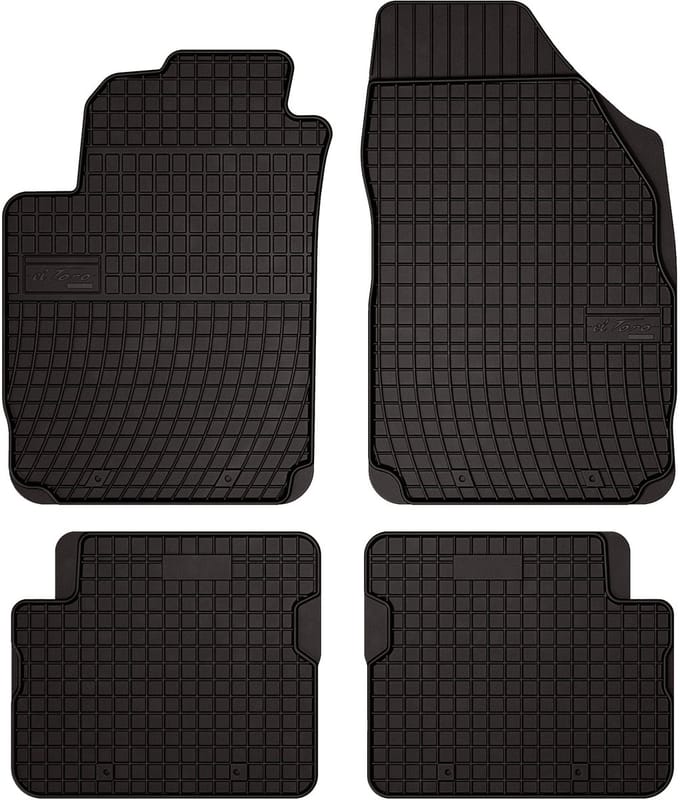 Wielganizator SolidPRO - Rubber Automatten - Fiat Stilo (2000-2008) - Zwart - Modelfit