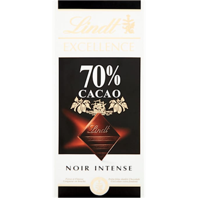 Chocoladereep Lindt Puur 70%