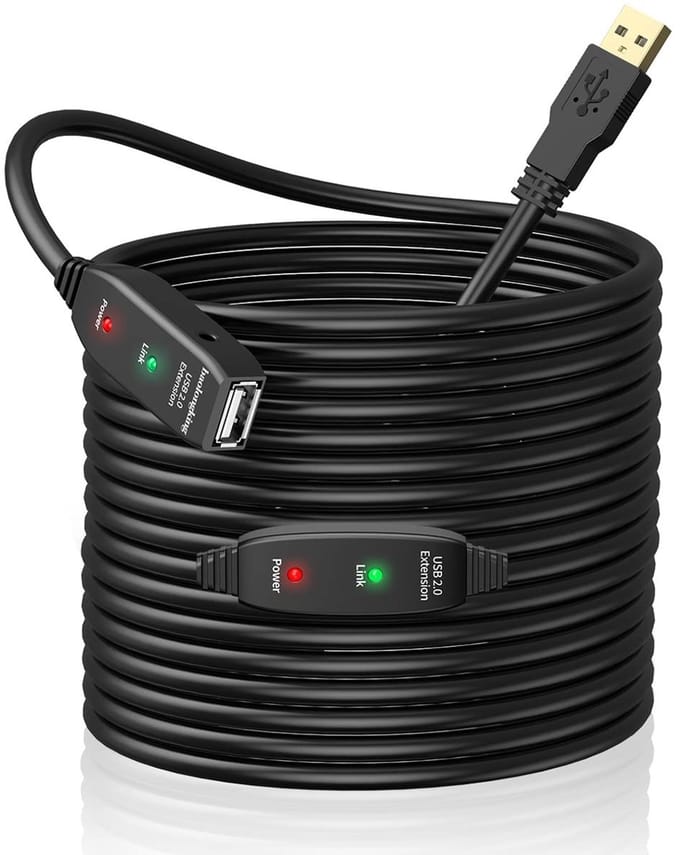 Dailygoody - USB Extension Cable - 5m 10m 15m 20m - Actieve Repeater