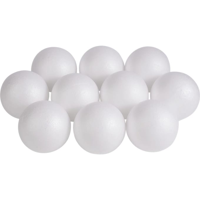 VBS Piepschuim bal, Ø 12 cm, 10 stuks