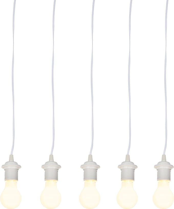 QAZQA move - Moderne LED Hanglamp - 1 lichts - Ø 6 cm - Wit - Woonkamer | Slaapkamer | Keuken