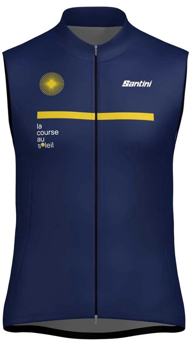 Santini Paris-nice 2025 Gilet Blauw S Man