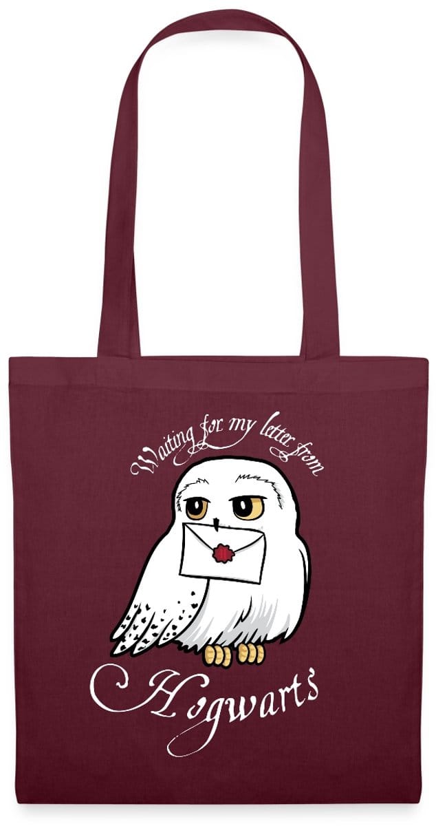 Harry Potter Hedwig Met Brief Waiting For My Letter Tas Van Stof Schoudertas