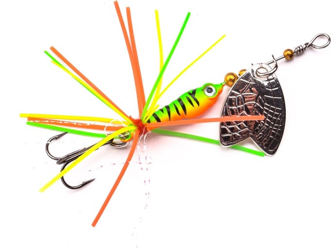 Spro Larva Mayfly Micro Spinner Single Hook Perch 5cm Perch