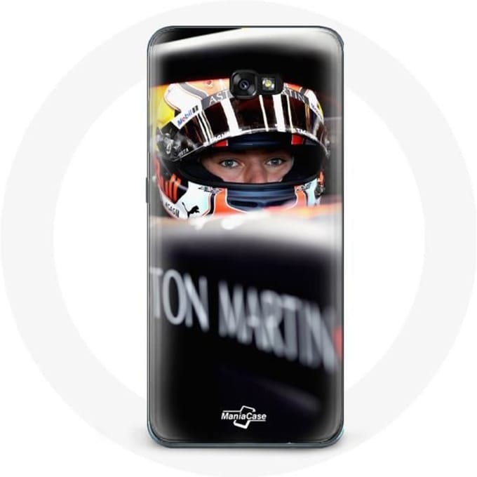 Case voor Samsung Galaxy A8 2016 Formule 1 Max Verstappen Autocoureur