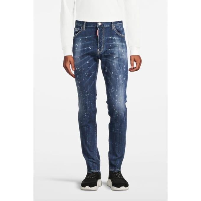 Dsquared2 Cool Guy Jeans Blue Größe: 46 | Slim Jeans Outlet | Herren | Blau