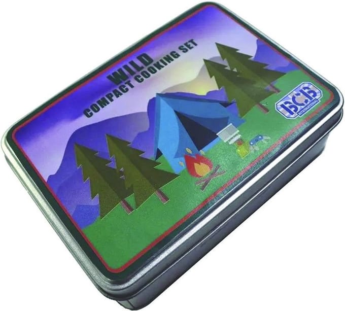 B.C.B. Wild compact cooking set - Zakformaat kookstel - Outdoor - Camping - Vrije tijd -