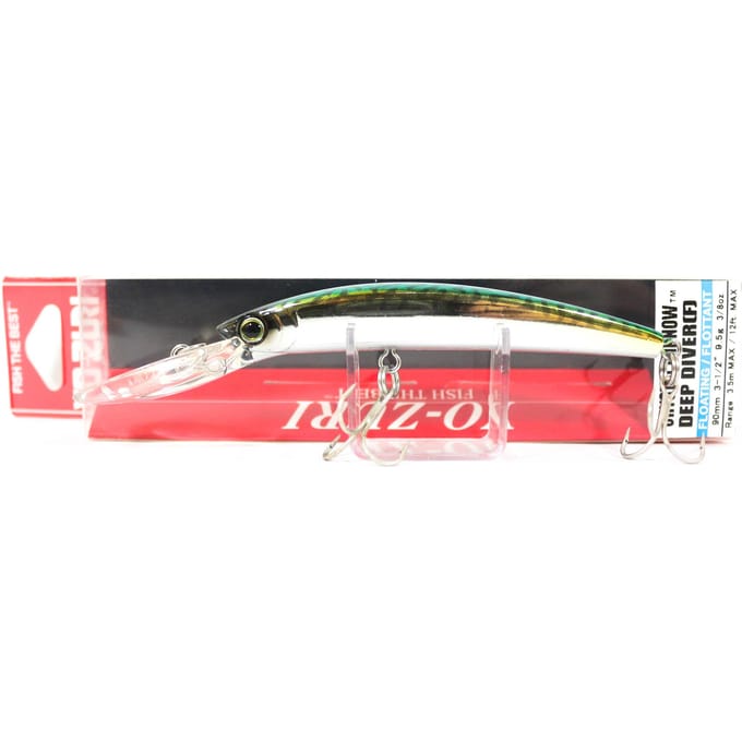 Yo Zuri Crystal Minnow DD 90 mm drijvend kunstaas R1134-HGM (1060) black