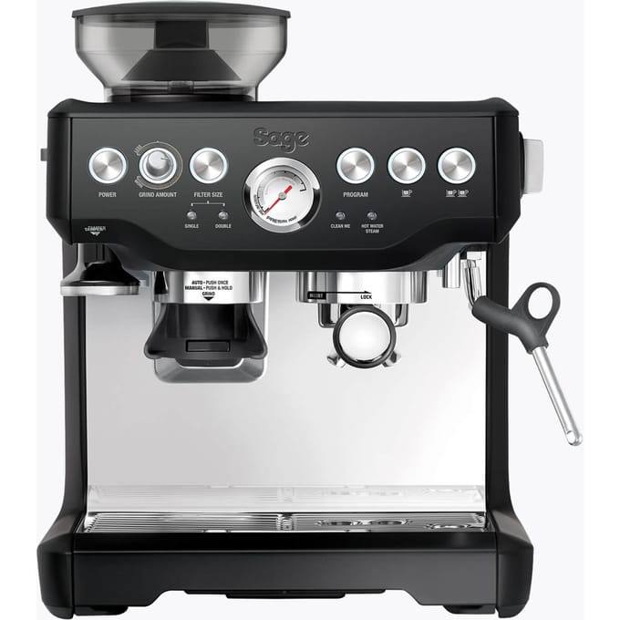 Sage the Barista Express™ Truffel Zwart | SES875BTR2EEU1 | Espressomachine met 54 mm filterdrager, 1850 Watt vermogen en PID temperatuurregeling