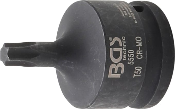 BGS Kracht dopsleutelbit 3/4 Torx T50